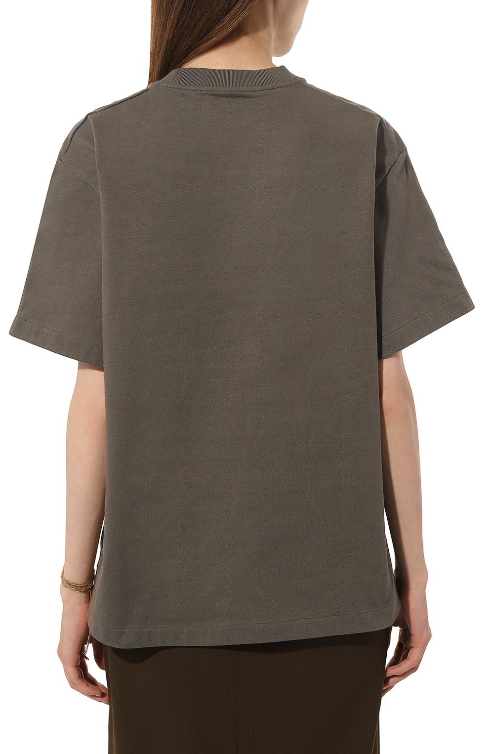 Хлопковая футболка JIL SANDER, арт. J02GC0001/J20215, фото 4