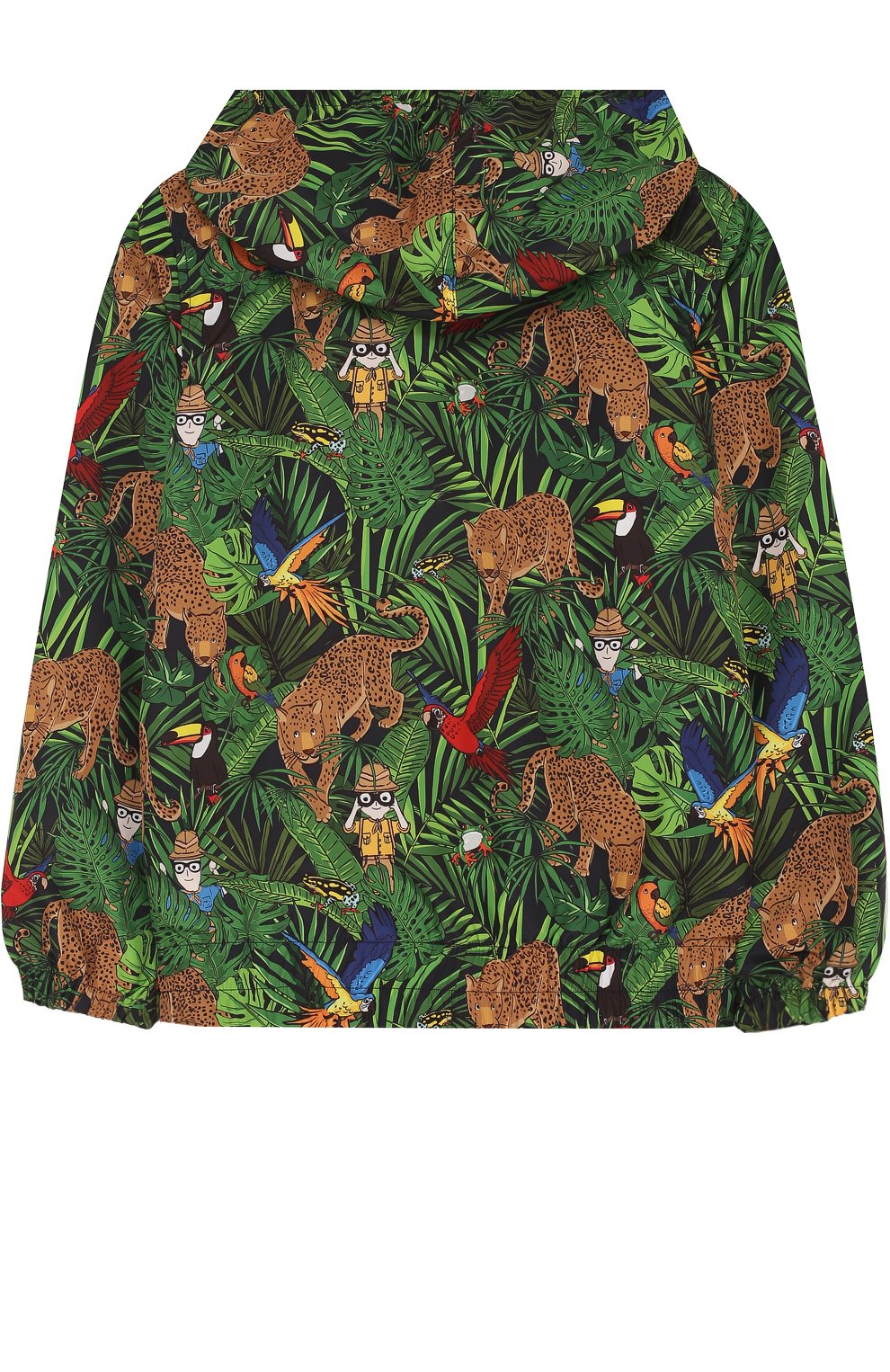 Ветровка на молнии с капюшоном и принтом DOLCE & GABBANA, арт. L4JBS9/G7MKL/8-14, фото 2