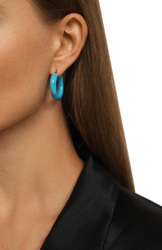 Серьги Jil Sander J11VG0055 J12027 Синий  J11VG0055 J12027 Фото 2
