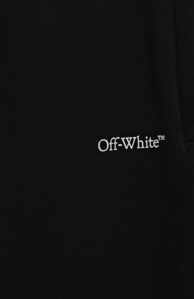 Хлопковые джоггеры OFF-WHITE, арт. 0BCH001S25FLE001/12+, фото 3
