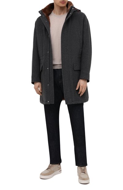 Джемпер из кашемира и шелка BRUNELLO CUCINELLI, арт. M2300100, фото 2