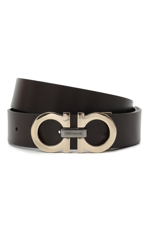 Двусторонний ремень Ferragamo 670391/785965 Коричневый 670391/785965
