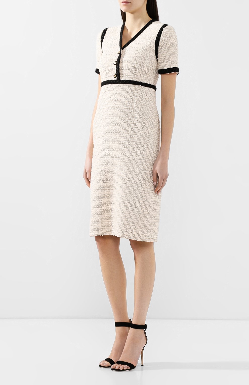 Хлопковое платье GUCCI, арт. 572387/ZAA00, фото 3