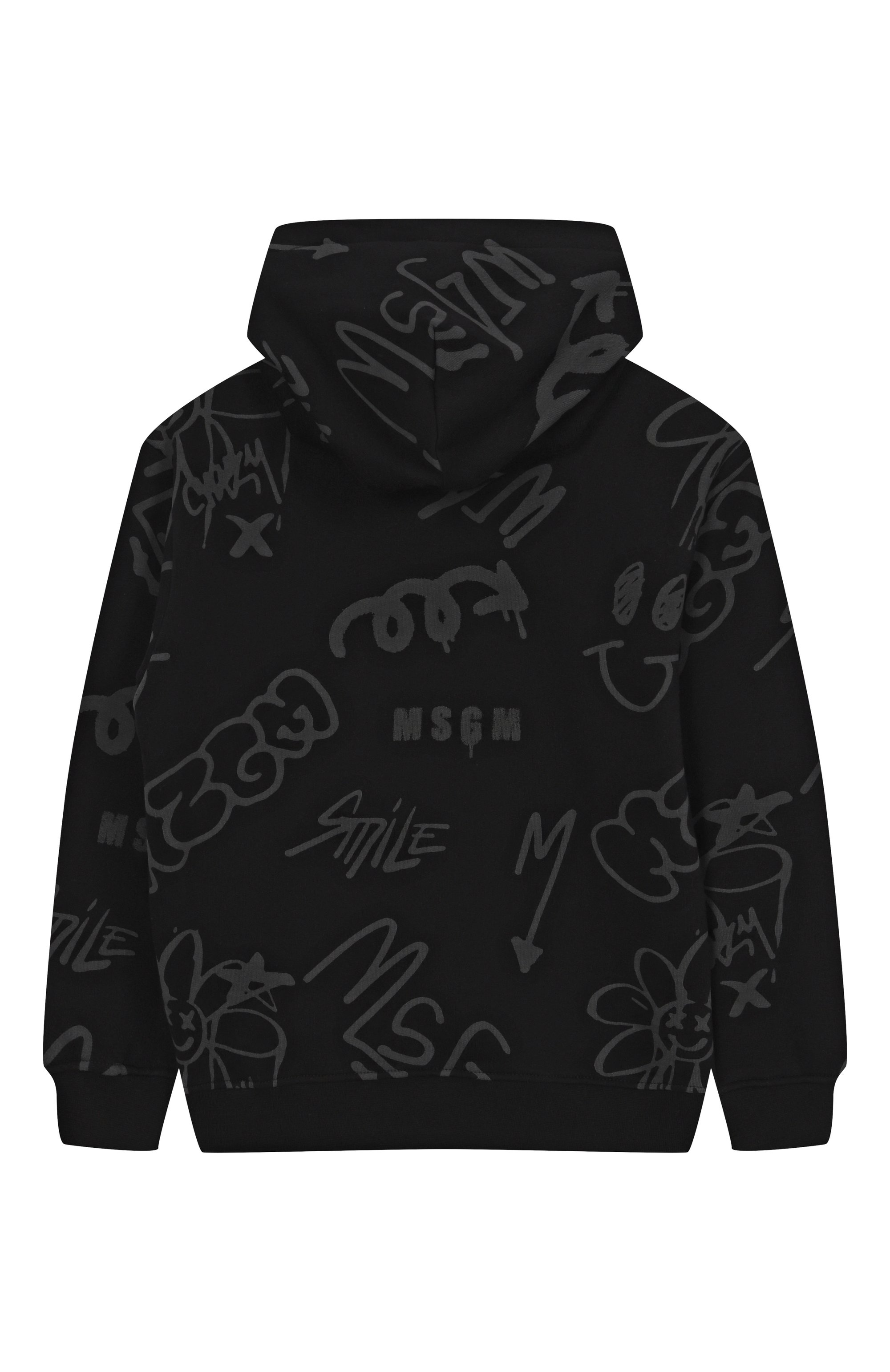 Хлопковое худи MSGM KIDS, арт. F5MSJBHS246, фото 2