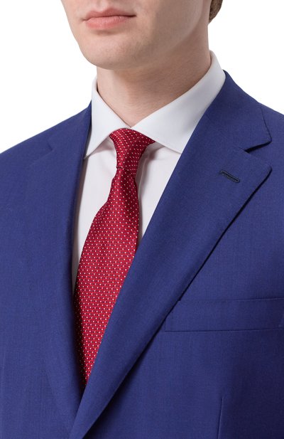 Мужской шелковый галстук KITON, арт. UCRVKLC08L44