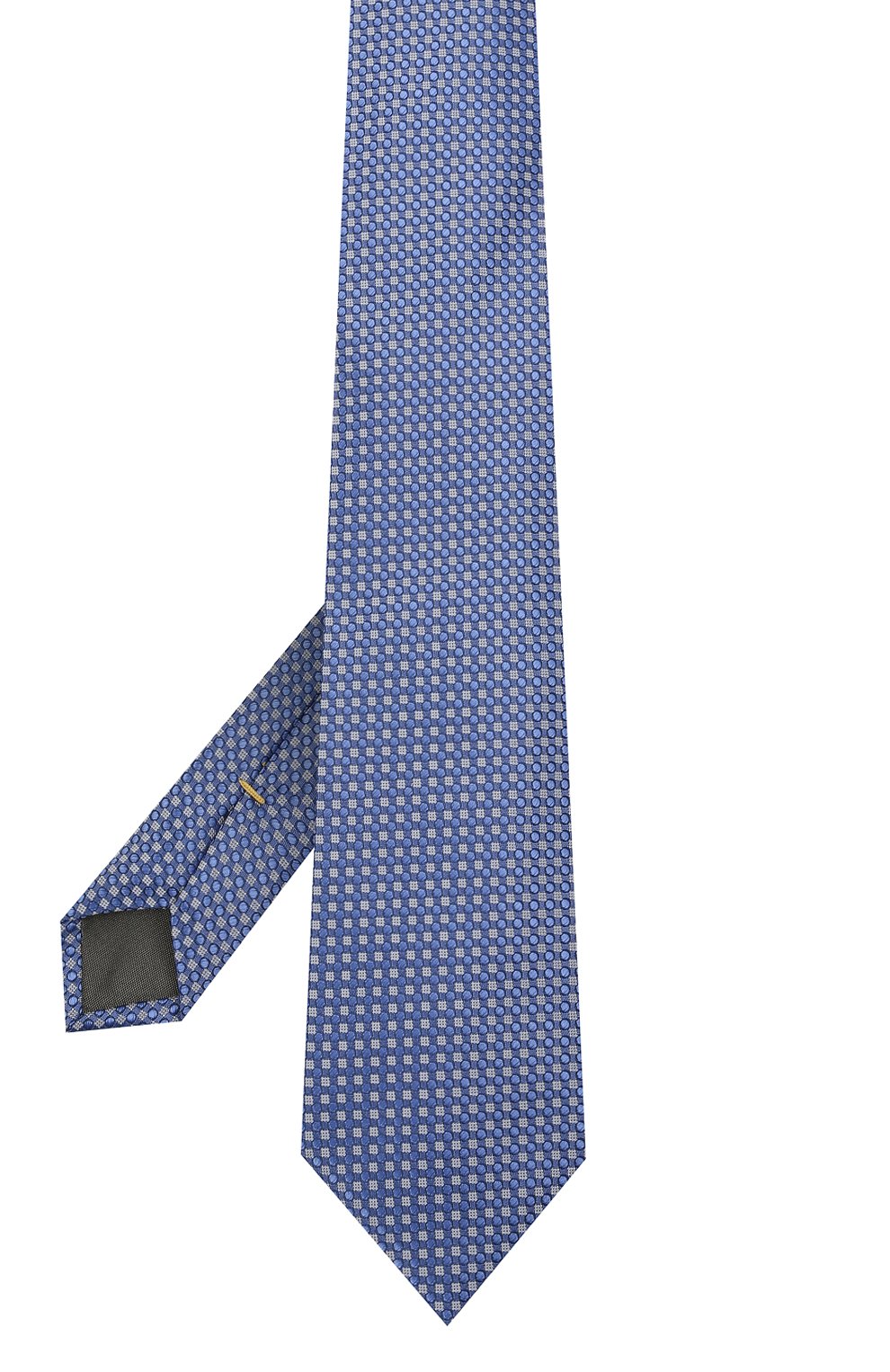 Шелковый галстук CANALI синего цвета по цене 11500 руб., арт. 18/HJ03129, фото 2 Шелковый галстук CANALI, арт. 18/HJ03129, фото 2