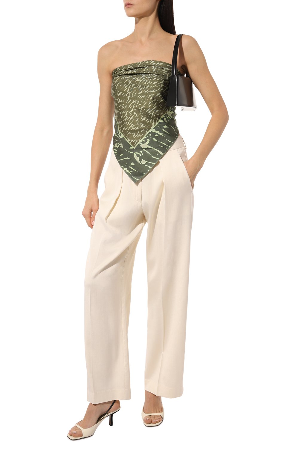 Шелковый платок KITON, арт. D53754K0949D, фото 3