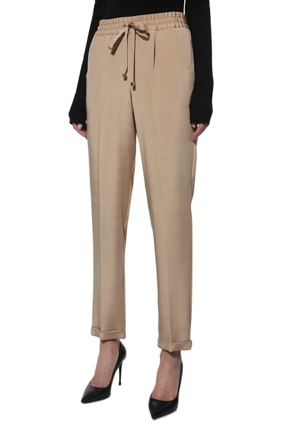 Шелковые брюки KITON, арт. D37102K0977A, фото 3