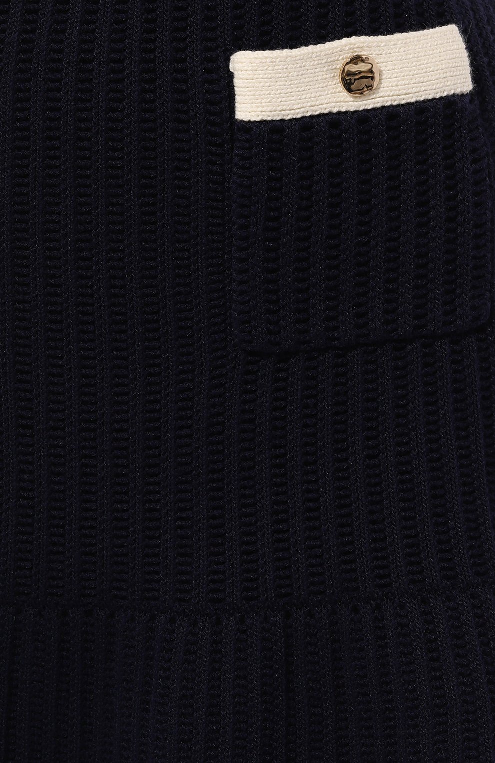 Юбка из хлопка и вискозы SELF-PORTRAIT, арт. PF24-131SK-BL, фото 5