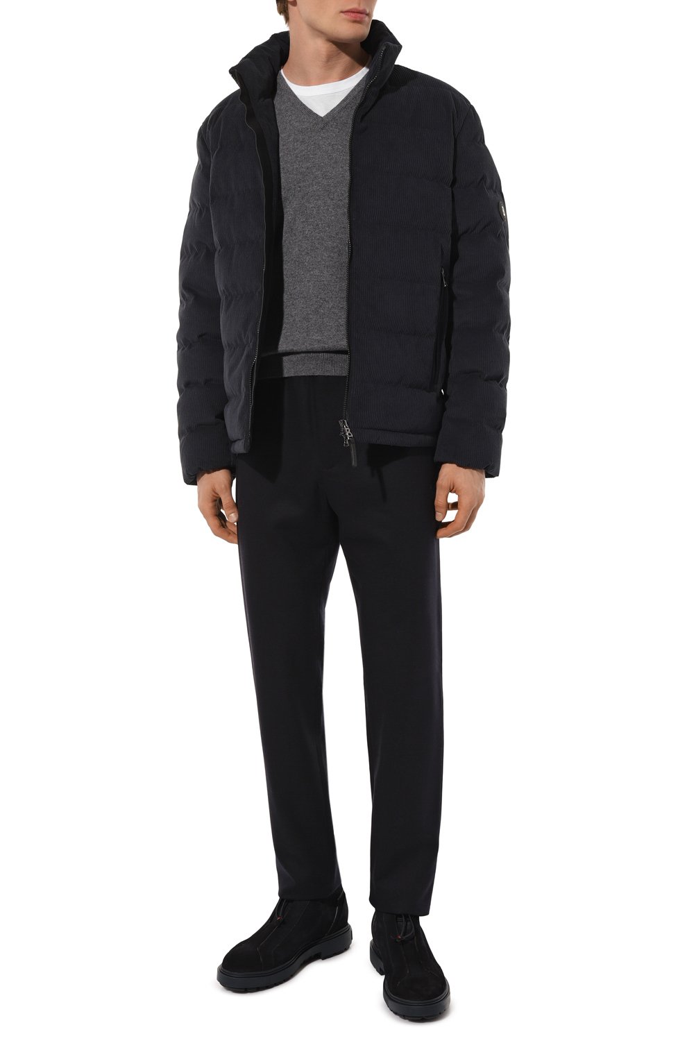 Замшевые ботинки stmoriz SANTONI, арт. MGSG189720CNBGEX, фото 2