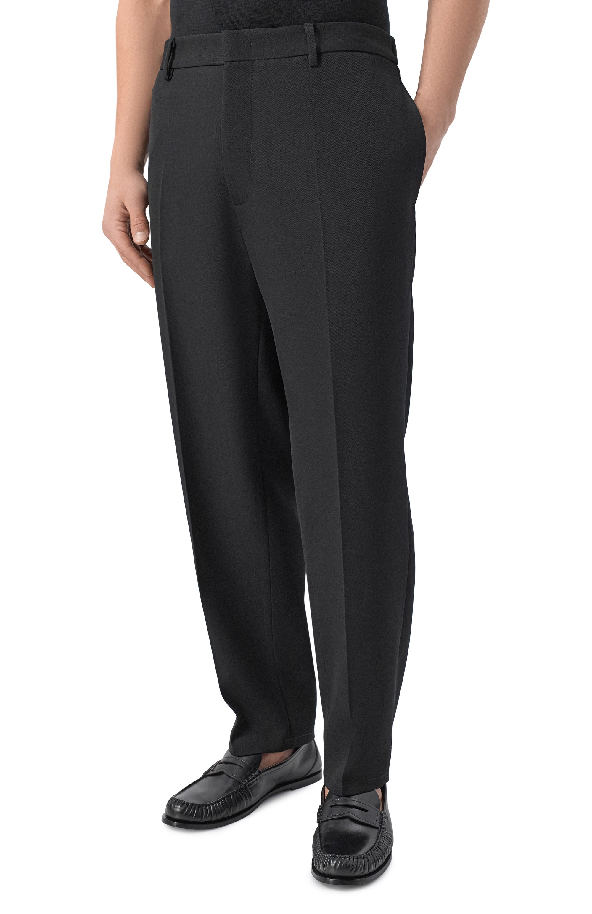 Шерстяные брюки JIL SANDER, арт. J21KA0011/J40002, фото 3