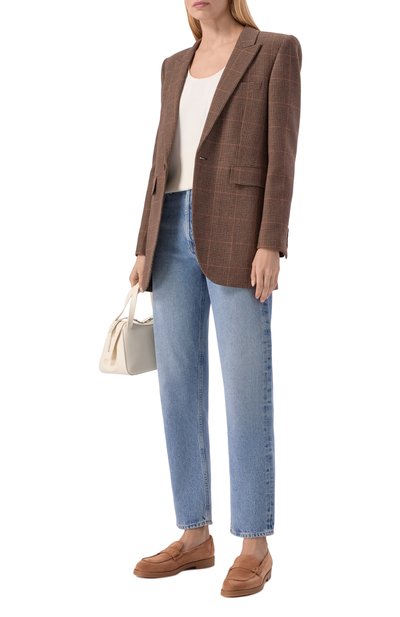 Замшевые лоферы ivy JIMMY CHOO, арт. IVY L0AFER/SVV, фото 3