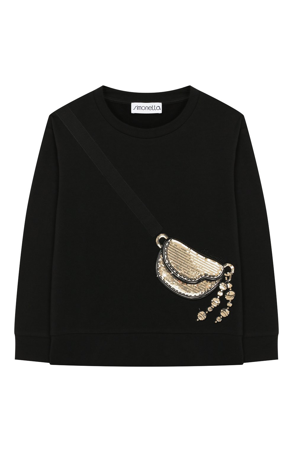 Хлопковый свитшот SIMONETTA, арт. 1L4130/LB670/10-14+, фото 1