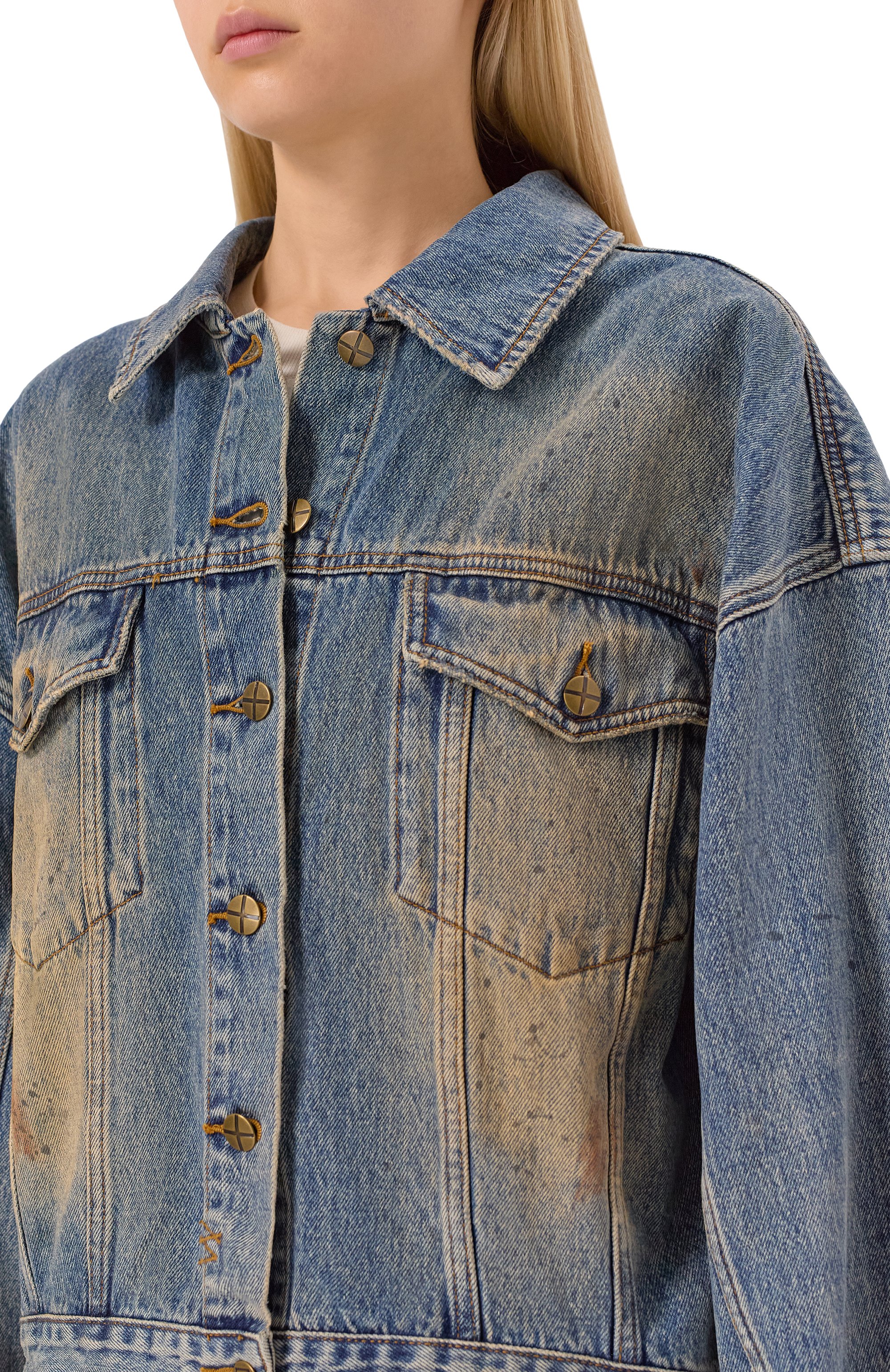 Джинсовая куртка KSUBI, арт. WFA25JK002, фото 5