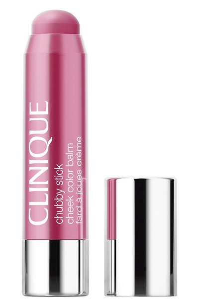 Женские кремовые румяна в стике chubby stick™ cheek color balm, оттенок poppin’ pink CLINIQUE, арт. VF9Z-06