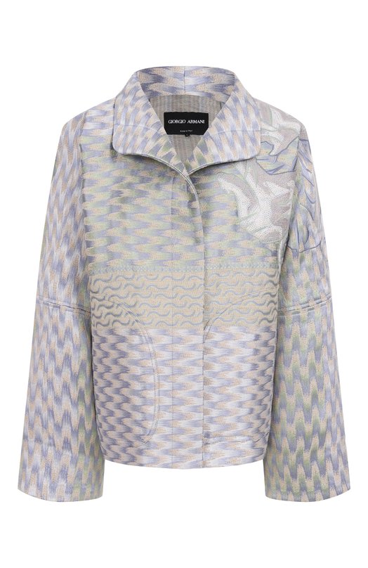 Полупальто Giorgio Armani GW000920/TE14110 Голубой GW000920/TE14110