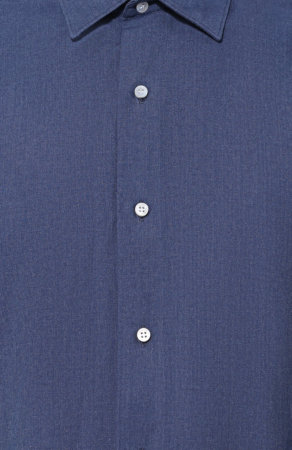 Хлопковая рубашка LORO PIANA, арт. FAI8634, фото 5