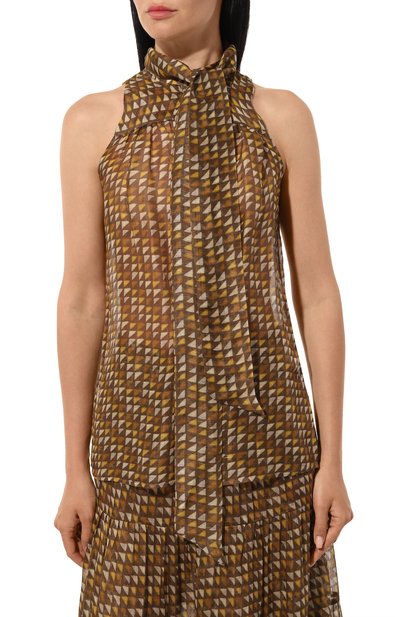 Топ изо льна и шелка KITON, арт. D57466K0977C, фото 3