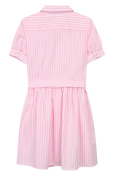 Хлопковое платье POLO RALPH LAUREN розового цвета по цене 11200 руб., арт. 312795601, фото 2 Хлопковое платье POLO RALPH LAUREN, арт. 312795601, фото 2