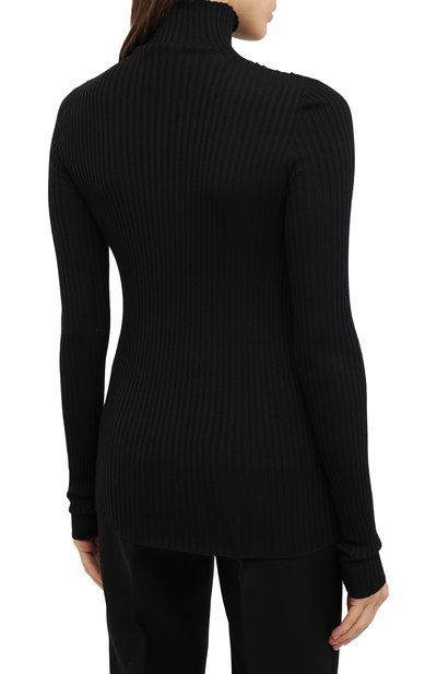 Водолазка из шерсти и шелка JIL SANDER, арт. JPPR754509-WRY21078, фото 4