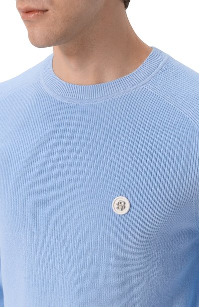 Хлопковый джемпер BOSS, арт. 50555124, фото 5