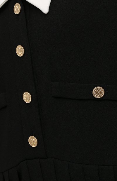 Платье CELINE черного цвета по цене 277500 руб., арт. 2R74B865C, фото 5 Платье CELINE, арт. 2R74B865C, фото 5