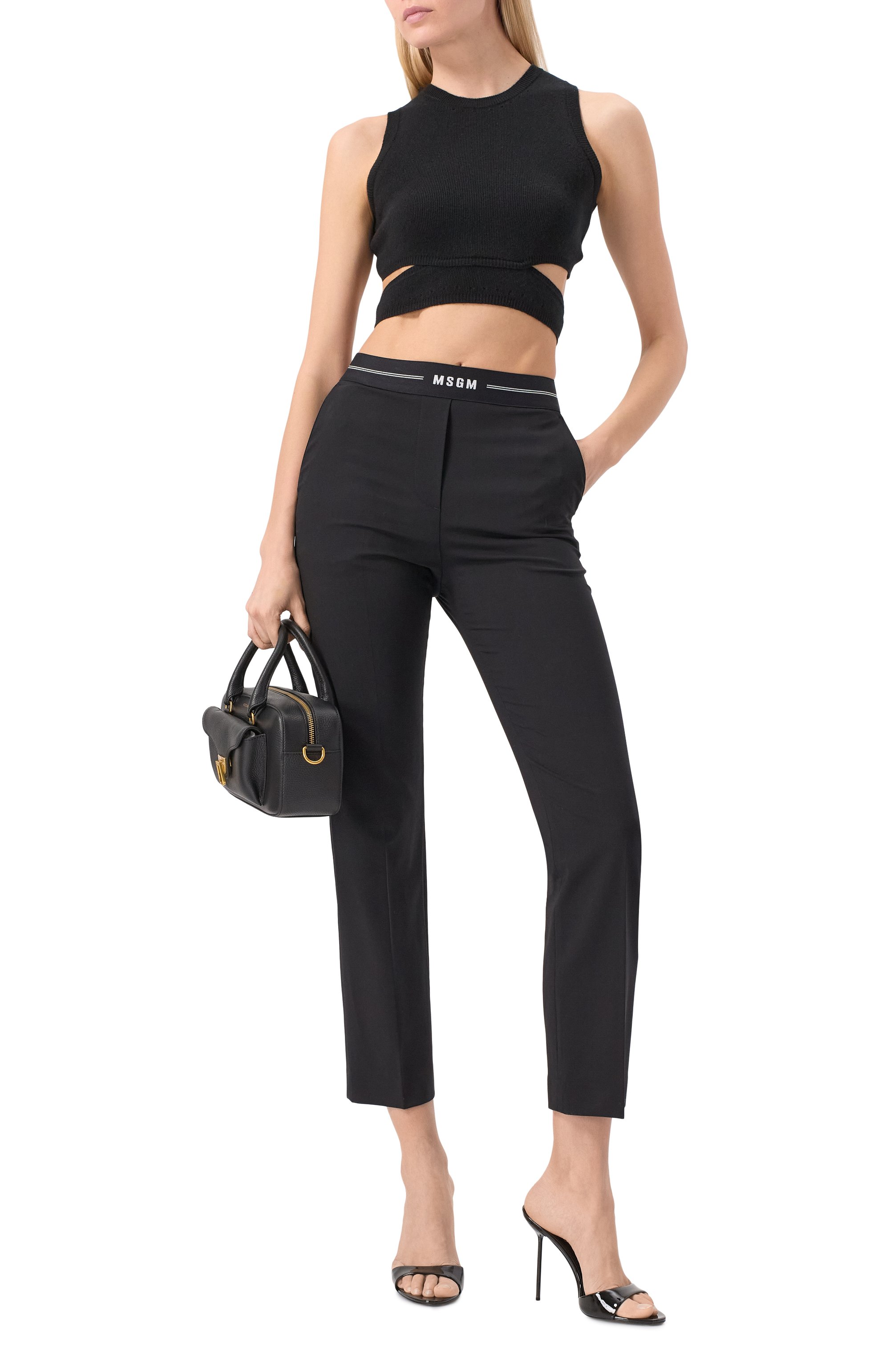 Шерстяные брюки MSGM, арт. 3841MDP13/257127, фото 2