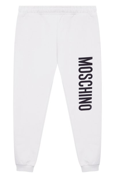 Хлопковые джоггеры MOSCHINO, арт. HQP02Y/LDA27/4A-8A, фото 1