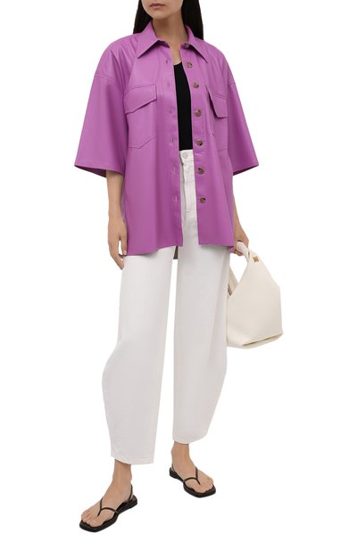 Рубашка из экокожи NANUSHKA, арт. NW21PFSH01132, фото 2