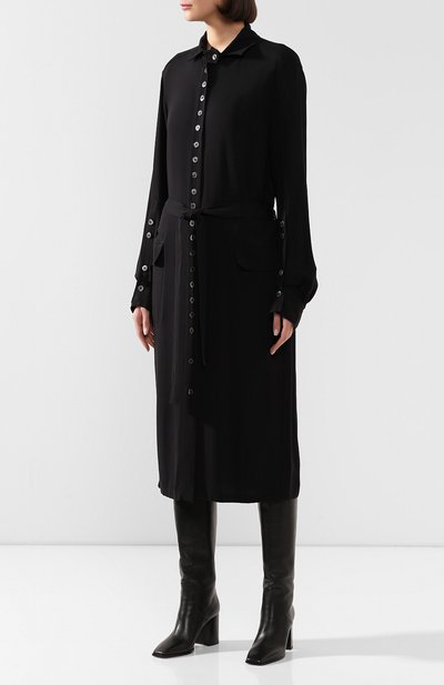 Платье из вискозы ANN DEMEULEMEESTER, арт. 2001-2214-P-155-099, фото 3