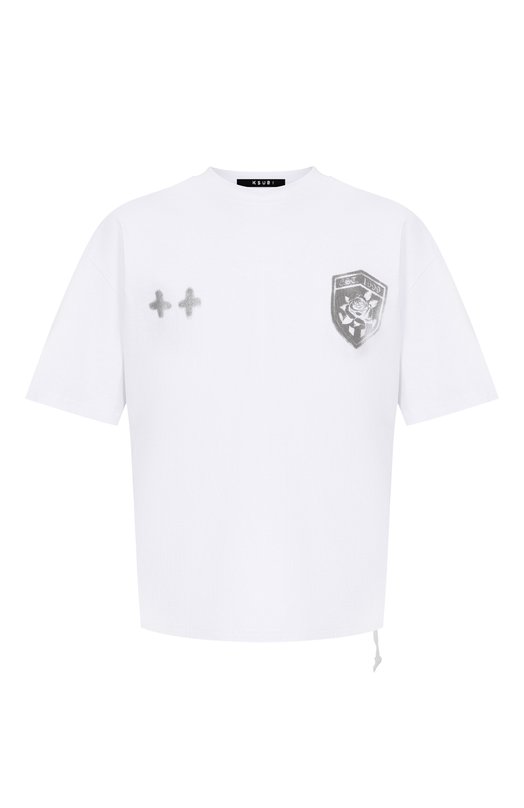 Хлопковая футболка Ksubi MSP26TE008 Белый MSP26TE008