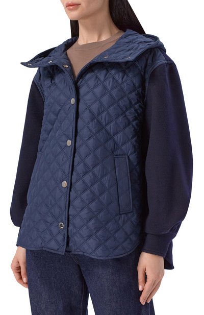 Комбинированная куртка KITON, арт. D61512K05I38, фото 3