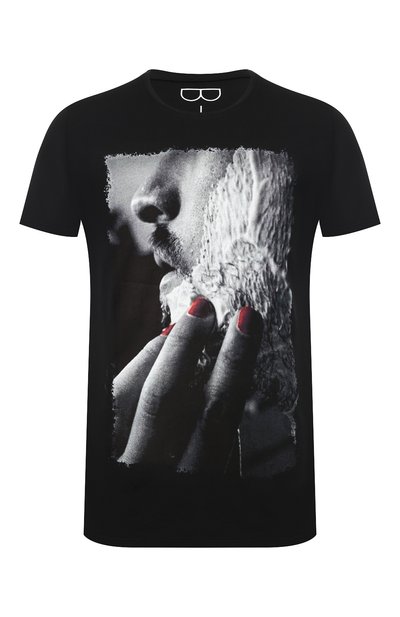 Хлопковая футболка BISIBIGLIO, арт. BEARD W0MAN, фото 1