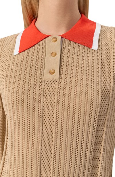 Поло из хлопка и вискозы BEATRICE .B, арт. 25FE8661TALITHA, фото 5