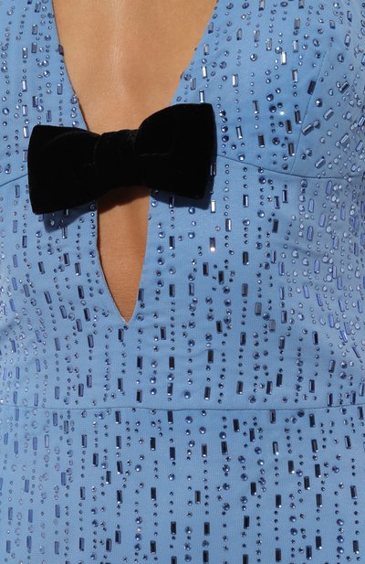 Платье с отделкой стразами RASARIO, арт. RS24F086DD007, фото 5