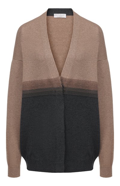 Женский кашемировый кардиган с декоративной отделкой BRUNELLO CUCINELLI, арт. M12149106