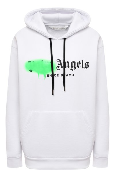 Женский хлопковое худи PALM ANGELS, арт. PWBB023S21FLE0080170
