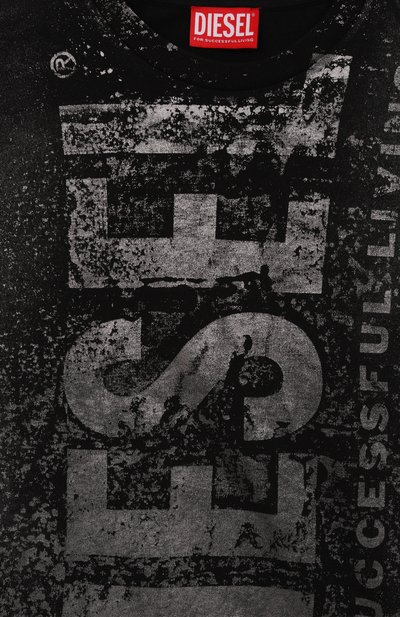 Хлопковая футболка DIESEL, арт. J02479/KYAZW, фото 3