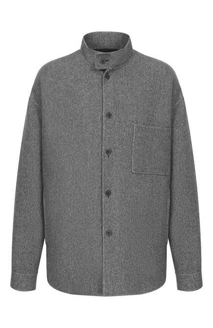Мужская куртка-рубашка из шелка и кашемира GIORGIO ARMANI, арт. GM004453/TE23830