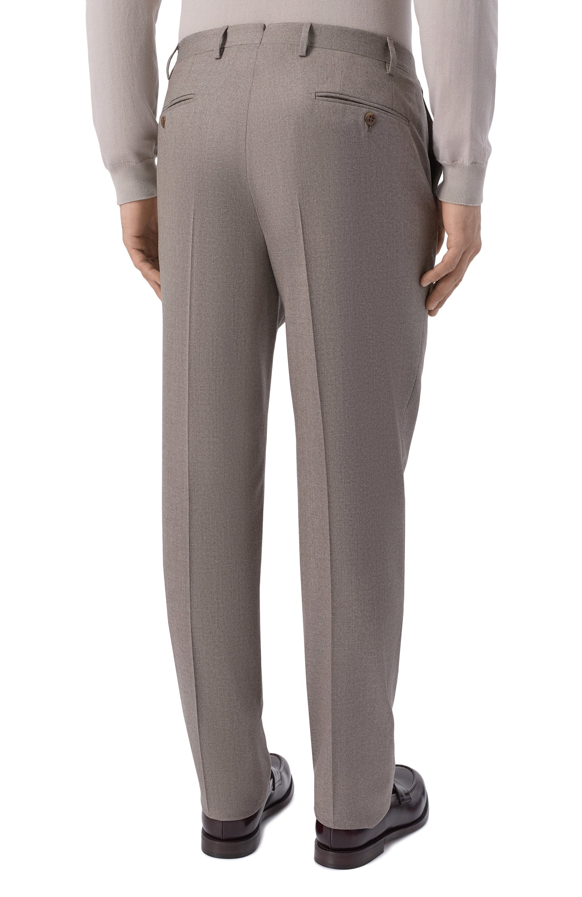 Шерстяные брюки CORNELIANI, арт. 285B01/2A18111, фото 4