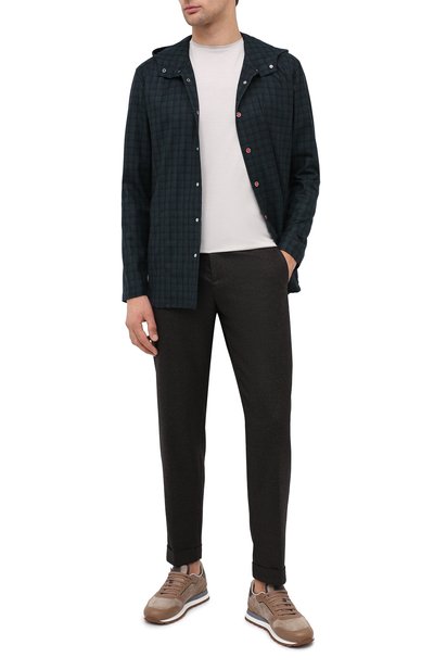 Хлопковая рубашка KITON, арт. UMCPETEK01T3506, фото 2