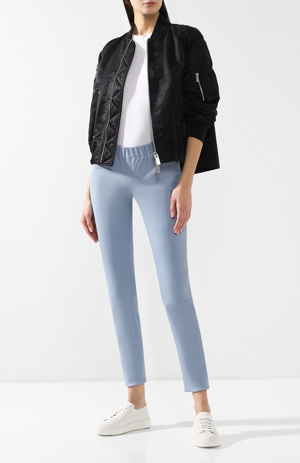 Кожаные легинсы MAX AND MOI, арт. E19BSANTIAG0, фото 2