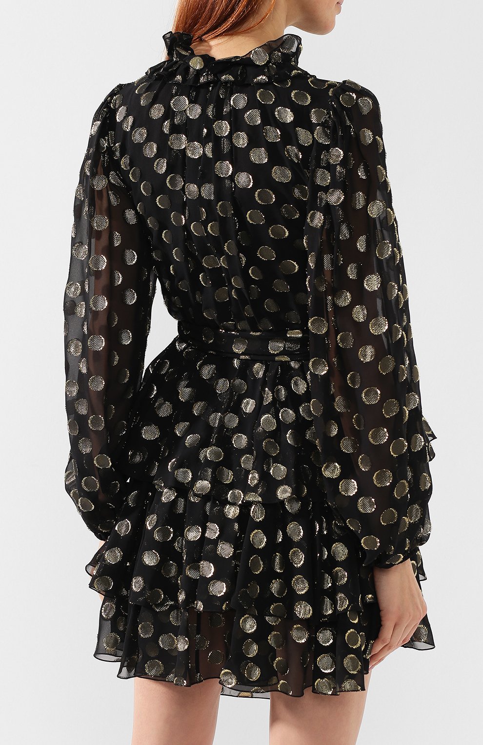 Шелковое платье DOLCE & GABBANA, арт. F6C1XT/HJMBI, фото 4