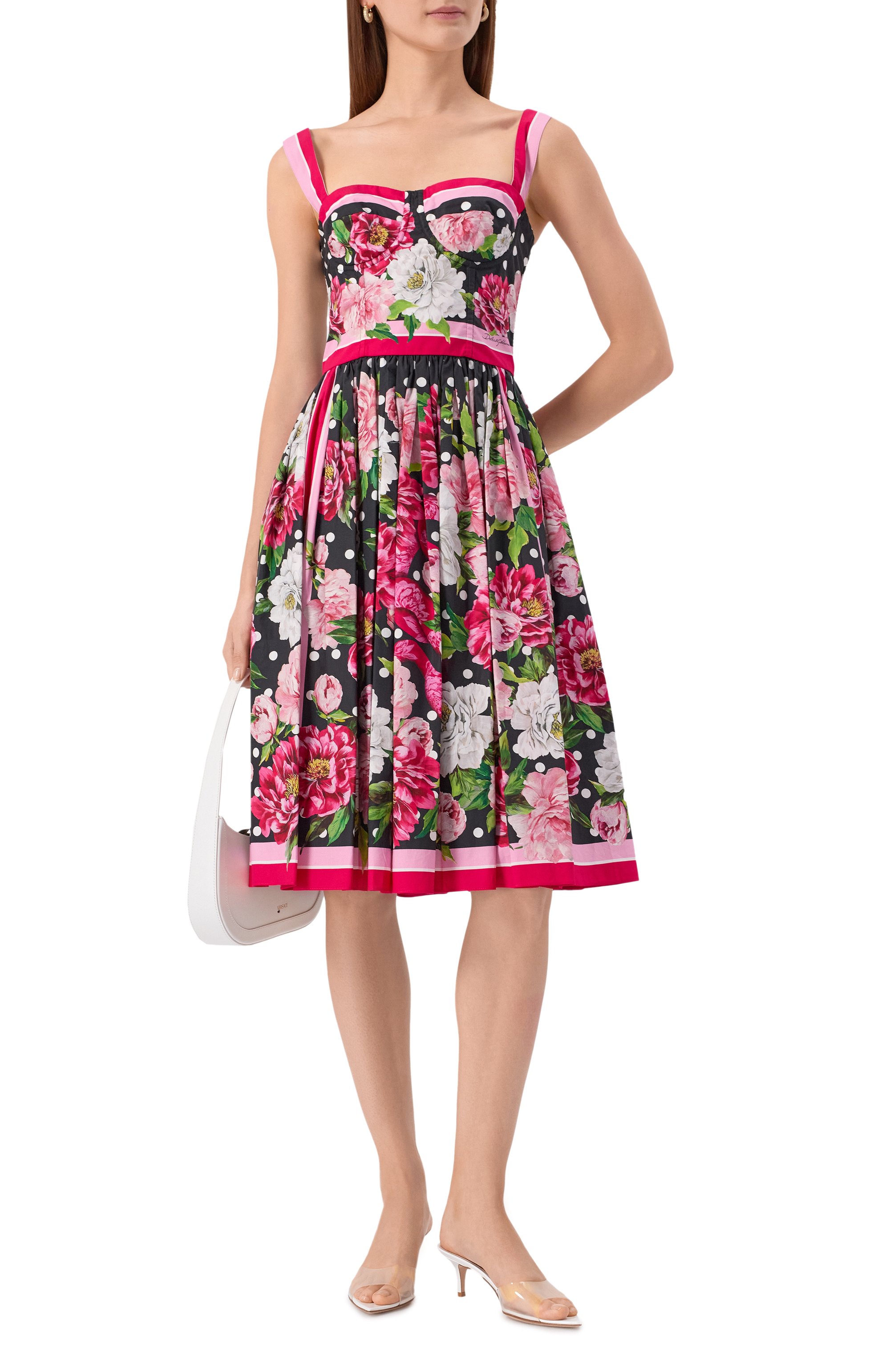 Хлопковое платье DOLCE & GABBANA, арт. I6JP3W/HH5ER, фото 2