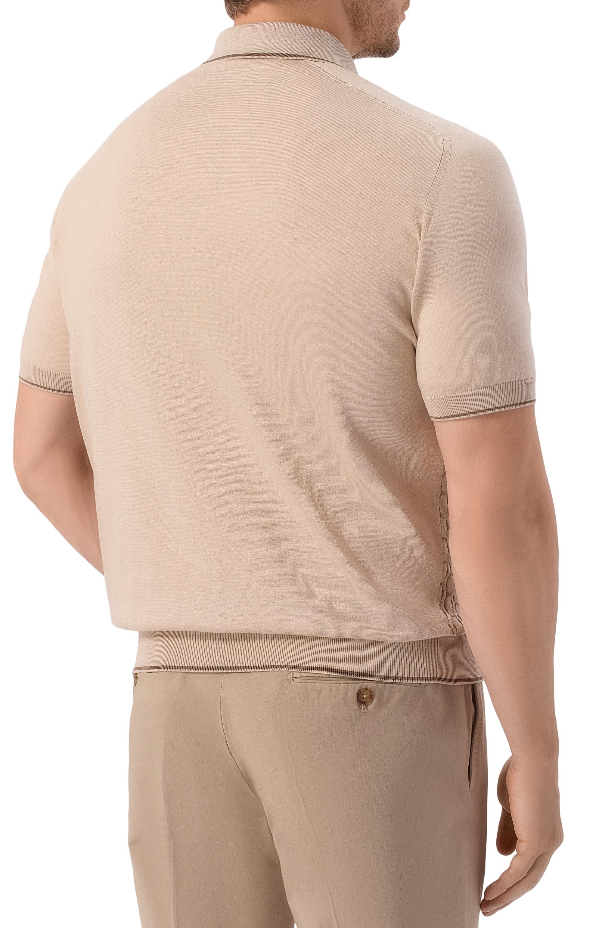 Рубашка из шелка и хлопка STEFANO RICCI, арт. K818109PAM/F26175_001, фото 4