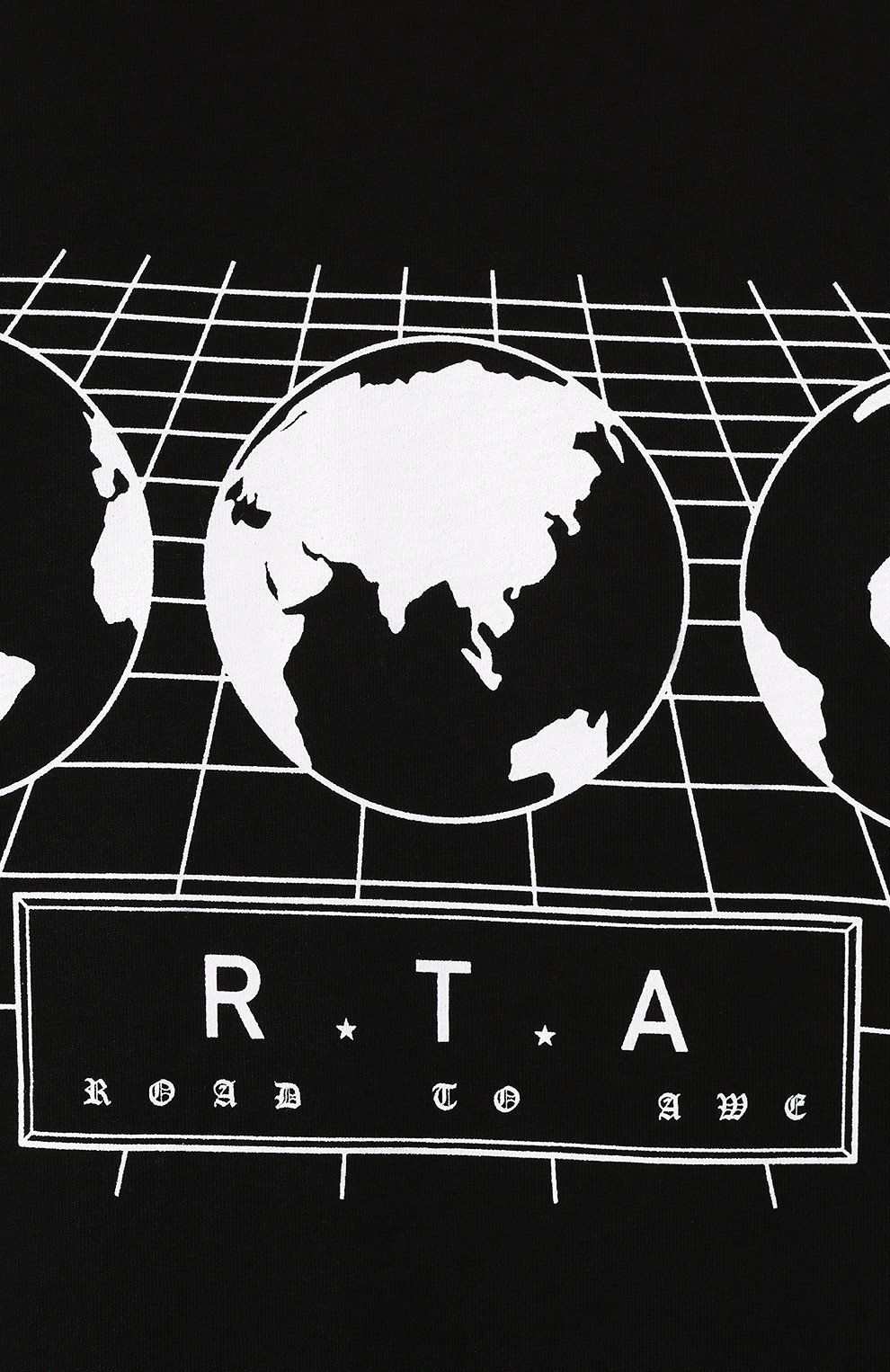 Хлопковая футболка RTA, арт. MH994-48GLBK, фото 5