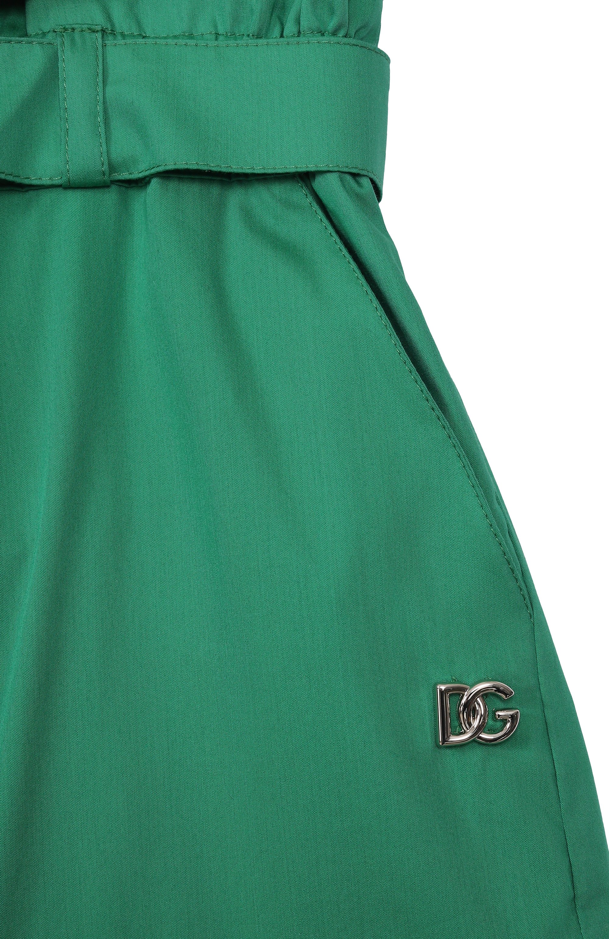 Шорты из хлопка и шелка DOLCE & GABBANA, арт. L53Q38/FUM4G/2-6, фото 3