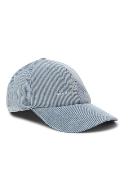 Мужская хлопковая бейсболка BRUNELLO CUCINELLI, арт. MY4999850