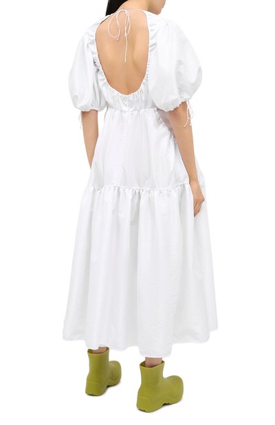 Платье CECILIE BAHNSEN белого цвета по цене 105500 руб., арт. SC21-0079, фото 4 Платье CECILIE BAHNSEN, арт. SC21-0079, фото 4