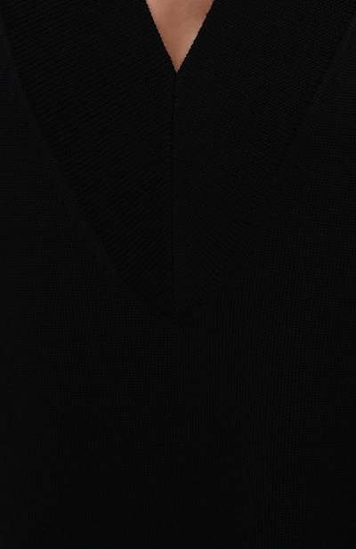 Шерстяное платье DRIES VAN NOTEN черного цвета по цене 65950 руб., арт. 212-011212-3700, фото 5 Шерстяное платье DRIES VAN NOTEN, арт. 212-011212-3700, фото 5